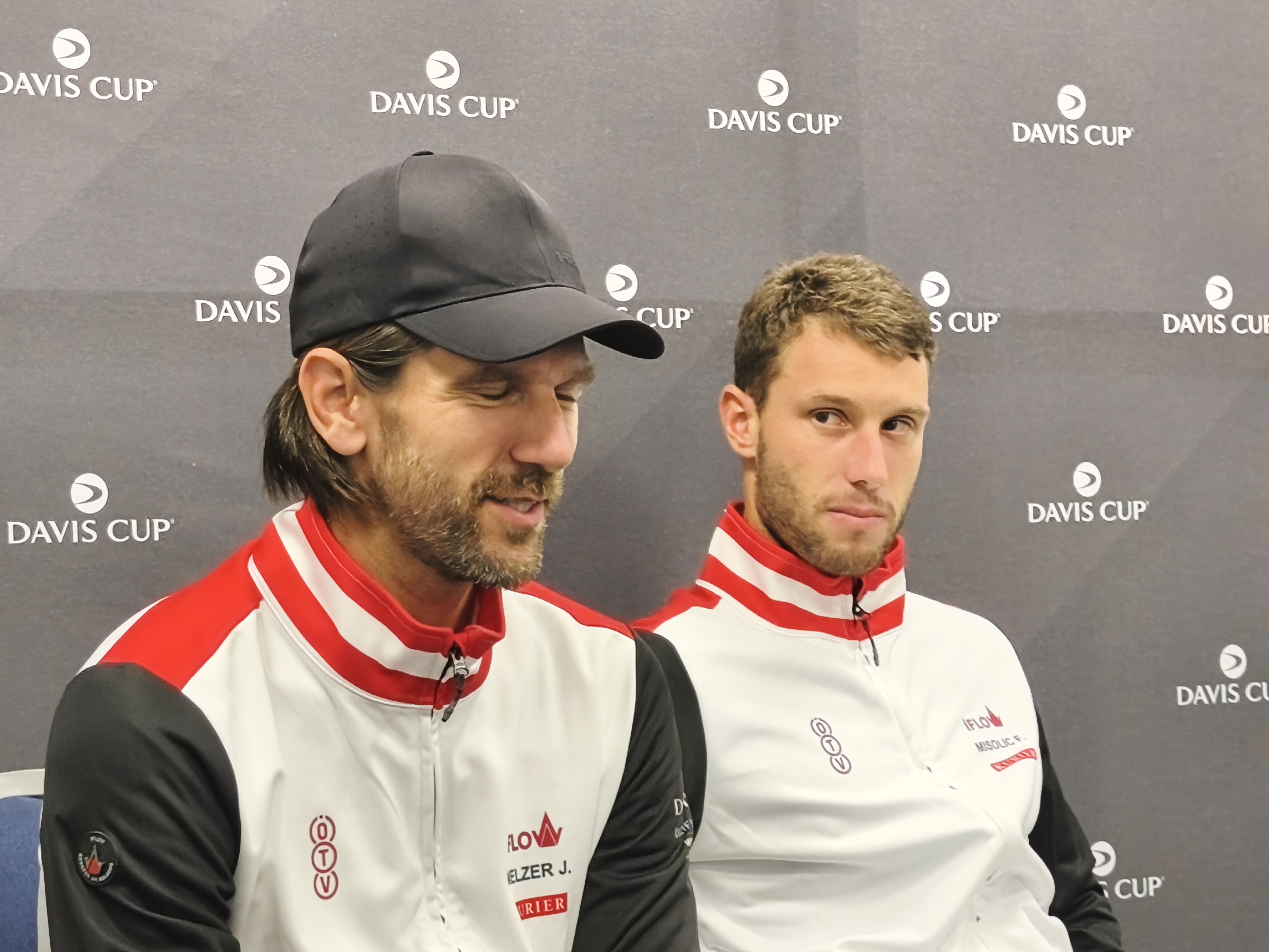 Jürgen Melzer és éljátékosa, Filip Misolic 