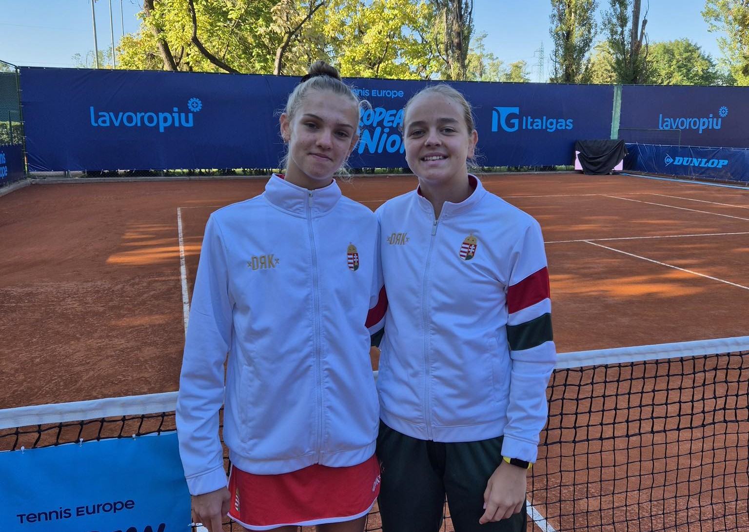 Mihálka Anna és Kálmán Luca összeszokott párosként játszott az Eb-n