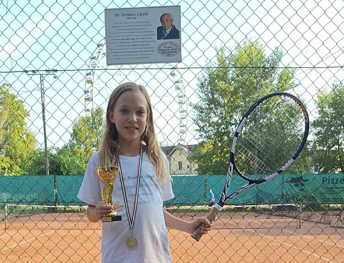 A narancspálya győztese, Kottász Dalma, a névadó dédunokája