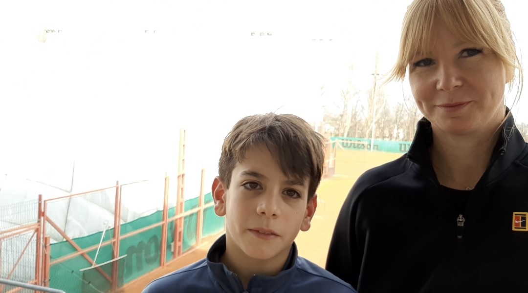 Szűcs Milán és Selmeci Petra a 2024-es fedett pályás U12-es ob-n aratott kettős győzelem után már nyilatkozott a TotalTenisz stábjának